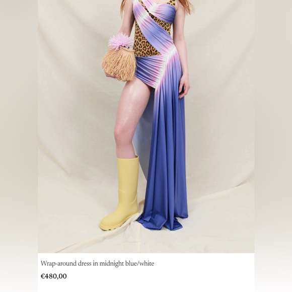 Fal-ash wrap around dress - Picture 3 of 4